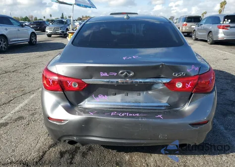 2015 Infiniti Q50 Base из США, поврежденный, VIN JN1BV7AP2FM341001